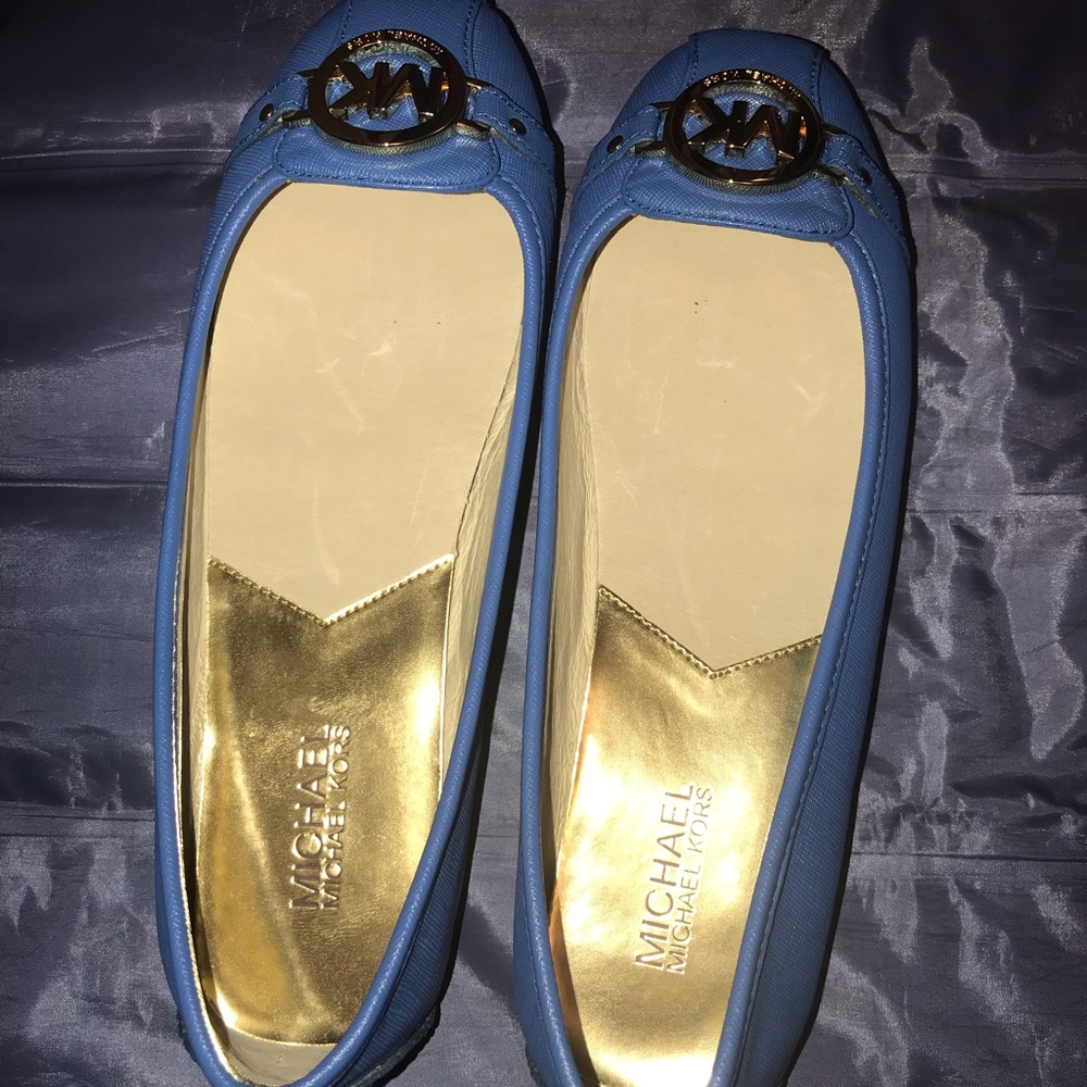 Micheal Kors Fulton Mocs slightly worn